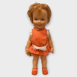 1971 Crissy Cinnamon Doll Ideal Velvet's Little Sister IOriginal Clothes Vintage